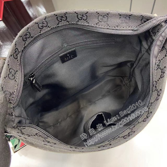 Gucci專櫃古馳最經典款男士單肩斜挎包 jh2949型號:  189751（小號）